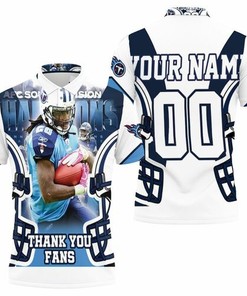 Personalized Chris Johnson #28 Tennessee Titans Afc South Division Champions Super Bowl 2021 Breathable 3D Polo Shirt