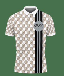 Personalized Classic White Po 911 An-Nh Polo Shirt with All Over Print