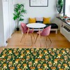 Personalized Cute Mushroom Retro Rug for Soft Living Room or Kids Room Decor