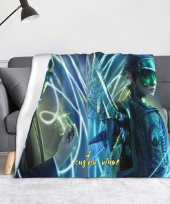 Personalized Disney Artemis Fowl Blanket for Baby - Custom Name Gift Home Decor
