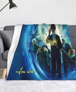 Personalized Disney Artemis Fowl Tapestry Blanket - Custom Name Baby Gift Home Decor