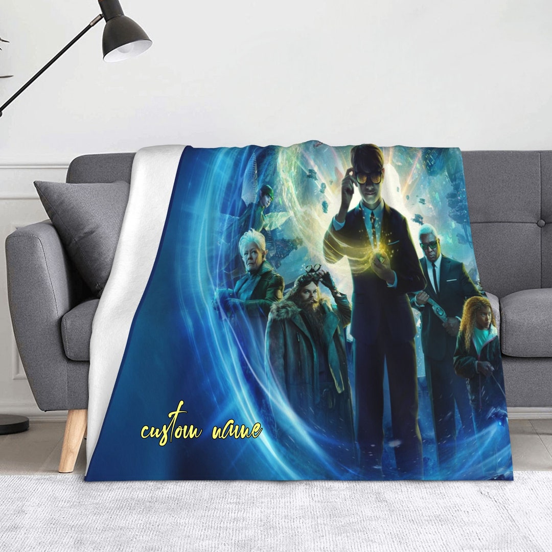 Personalized Disney Artemis Fowl Tapestry Blanket - Custom Name Baby Gift Home Decor