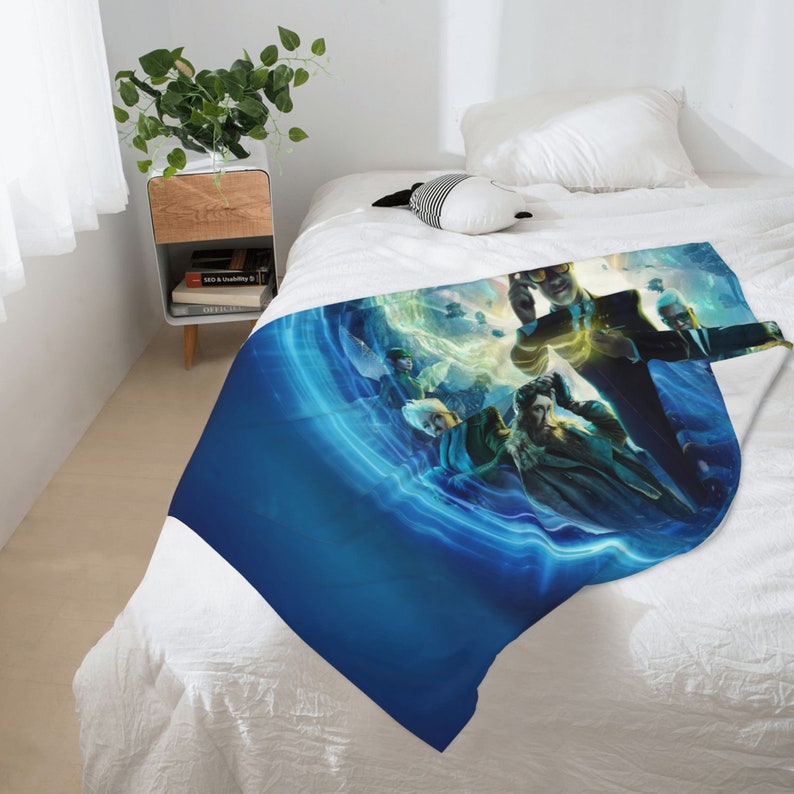 Personalized Disney Artemis Fowl Tapestry Blanket - Custom Name Baby Gift Home Decor - Image 3