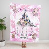 Personalized Disney Baby Animals Blanket for Full Month Baby with Name