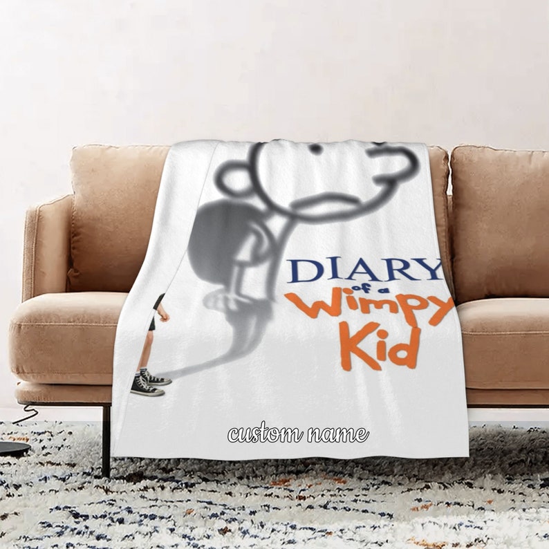 Personalized Disney Diary of a Wimpy Kid Camping Blanket for Outdoor Adventures - Image 2