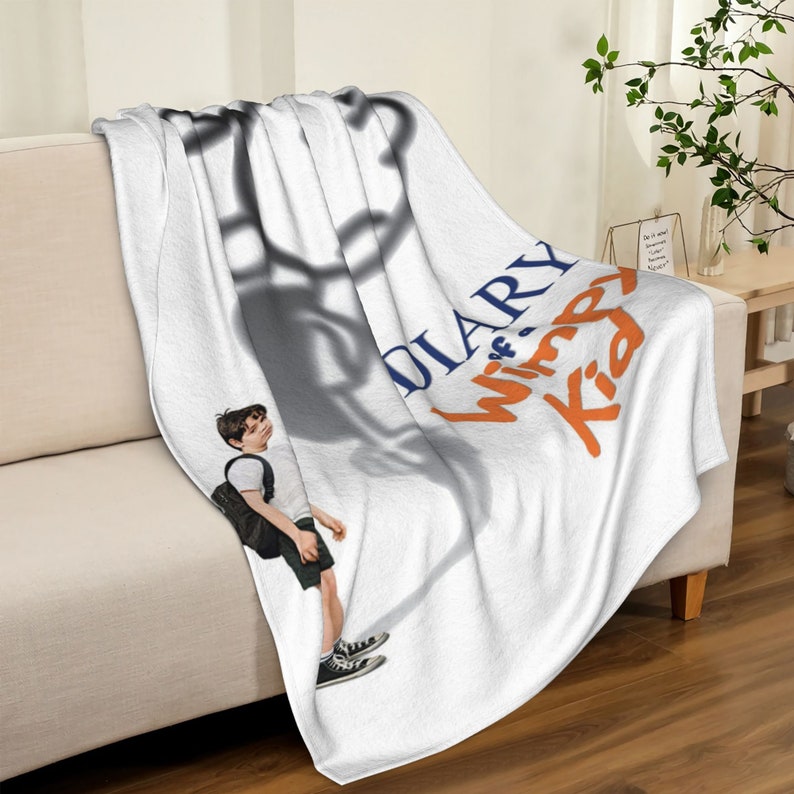 Personalized Disney Diary of a Wimpy Kid Camping Blanket for Outdoor Adventures - Image 3