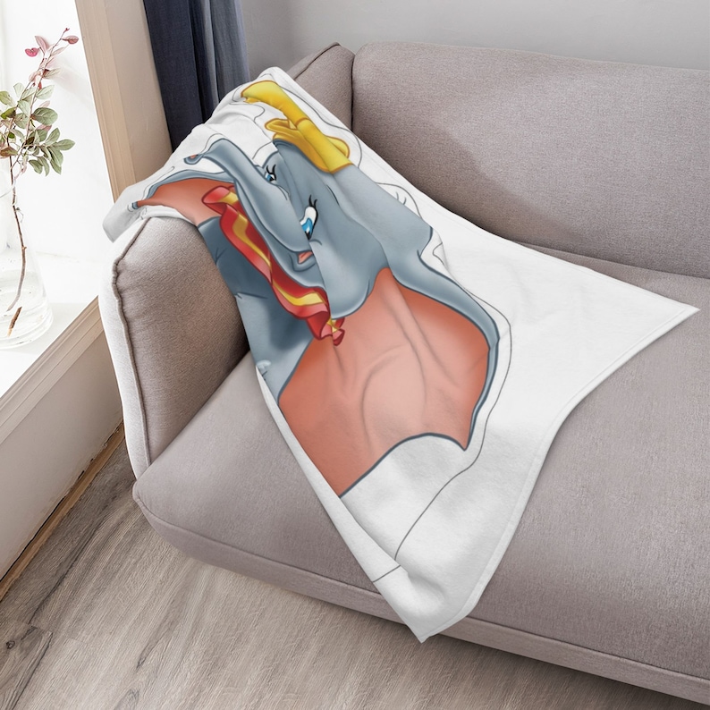 Personalized Disney Dumbo Blanket - Soft Gift Blanket for Home Decoration, Sofa, Bedding and Living Room - Image 3