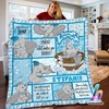 Personalized Disney Dumbo Fleece and Sherpa Blanket, Disney Dumbo Characters, Kids' Christmas Gifts and Birthday Gifts