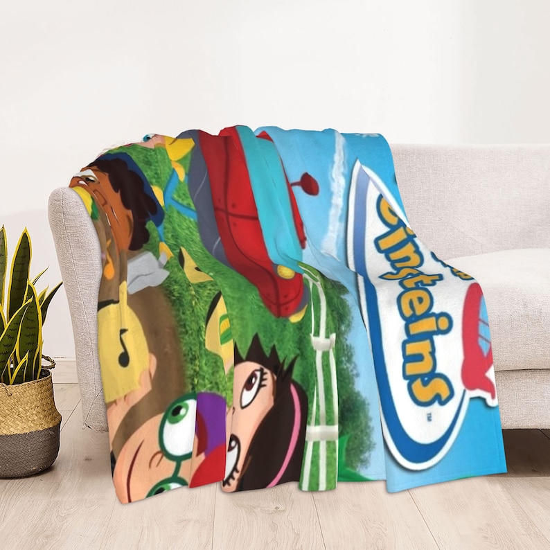 Personalized Disney Little Einsteins Name Soft Blanket - Cute Christmas Gift for Kids and Adults - Image 3