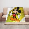 Personalized Disney Mickey Mouse Name Blanket - Perfect for Baby Girls and Boys
