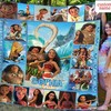 Personalized Disney Moana Fleece Blanket for Birthday and Anniversary Gift