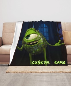Personalized Disney Monster University Baby Blanket: Perfect Shower Gift