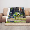 Personalized Disney Monster University Name Blanket - Perfect for Baby Girls and Boys