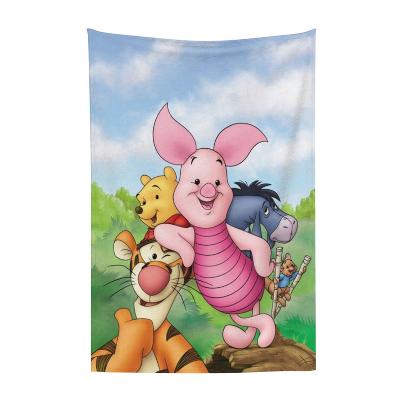 Personalized Disney Movies Birthday Gift with Beauty and the Beast Fleece Blankets, Disney Lover Gift - Image 2
