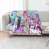 Personalized Disney My Little Pony Blanket â€“ Soft Gift for Home Decor, Sofa, Bedding, Living Room