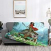 Personalized Disney Raya and the Last Dragon Baby Boy Blanket - Custom Name Gift
