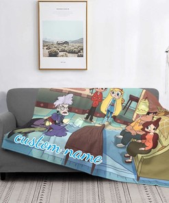Personalized Disney Star vs. the Forces of Evil Name Blanket