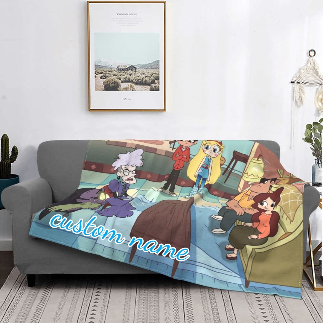 Personalized Disney Star vs. the Forces of Evil Name Blanket
