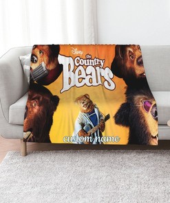 Personalized Disney The Country Bears Blanket - Perfect for Home Decoration and Gift Giving