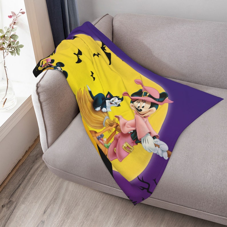 Personalized Disney The Hive Fleece Blanket for Bed, Sofa, Travel, and Camping - Image 4