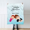 Personalized Disney Up Blanket for Wedding Gift, Couples Love, Anniversary, and Birthday Gift