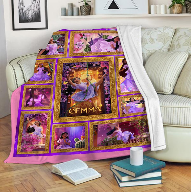 Personalized Encanto Quilt Blanket, Perfect Disney and Encanto Movie Gift - Image 3
