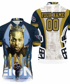 Personalized Featuring Derrick Henry King 22 Tennesee Titans Afc South Champions Super Bowl 2021 Polo Shirt