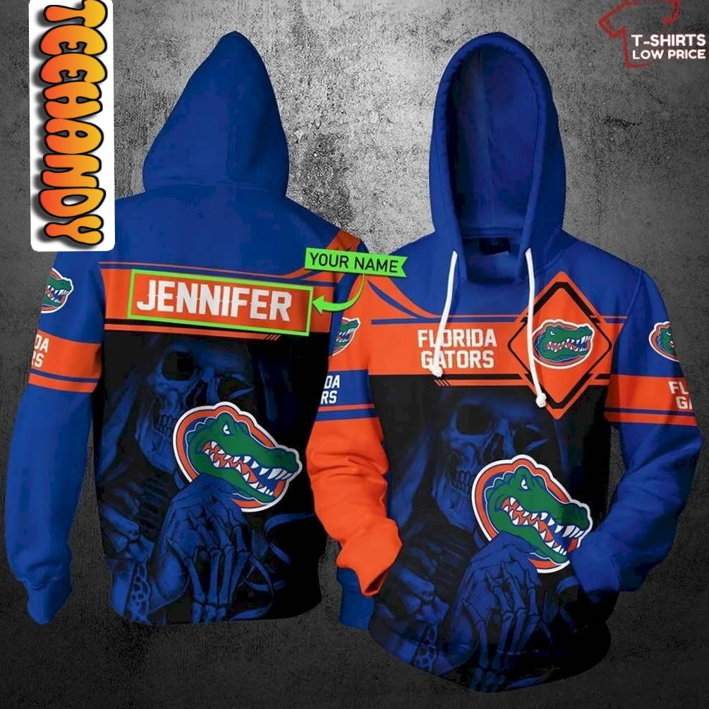 Personalized Florida Gators All Over Print 3D Hoodie