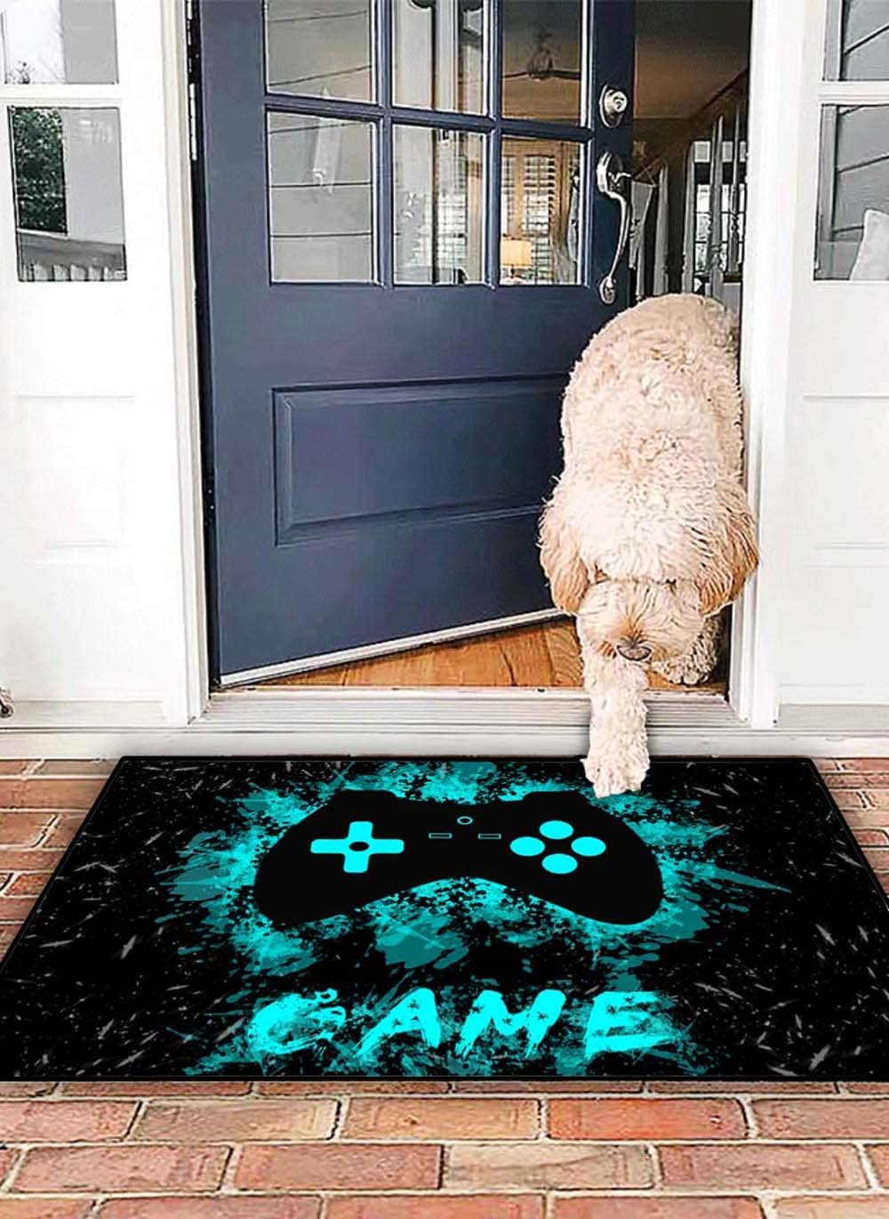 Personalized Game Controller Gamepad Pattern Modern Area Rugs Non-Slip Gaming Rug Boys Rugs Doormats Gamer Carpets - Image 4