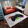 Personalized Game Rug Teen Boys Carpet for Living Room Playroom with Gaming Rugs Boys Bedroom