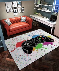 Personalized Game Rug Teen Boys Carpet for Living Room Playroom with Gaming Rugs Boys Bedroom