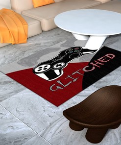 Personalized Gamer Gamepad Controller Area Rugs for Living Room and Bedroom Decor