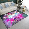 Personalized Gamer Rug for Teen Boys - Area Rugs for Game Room with Gamepad Design