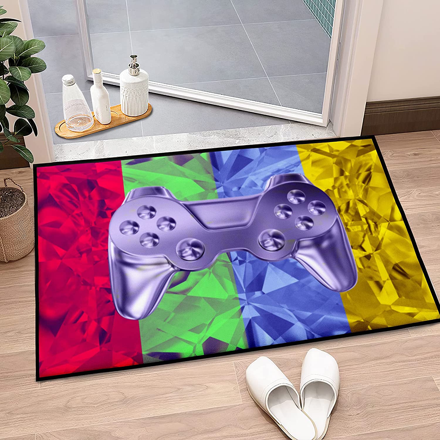 Personalized Gaming Area Rug for Boys' Cool Game Style Bedroom Decor - Image 2