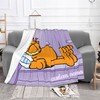 Personalized Garfield's Cat Double Layer Blanket - Perfect Gift for Kids and Adults, Ideal Bedroom Decor