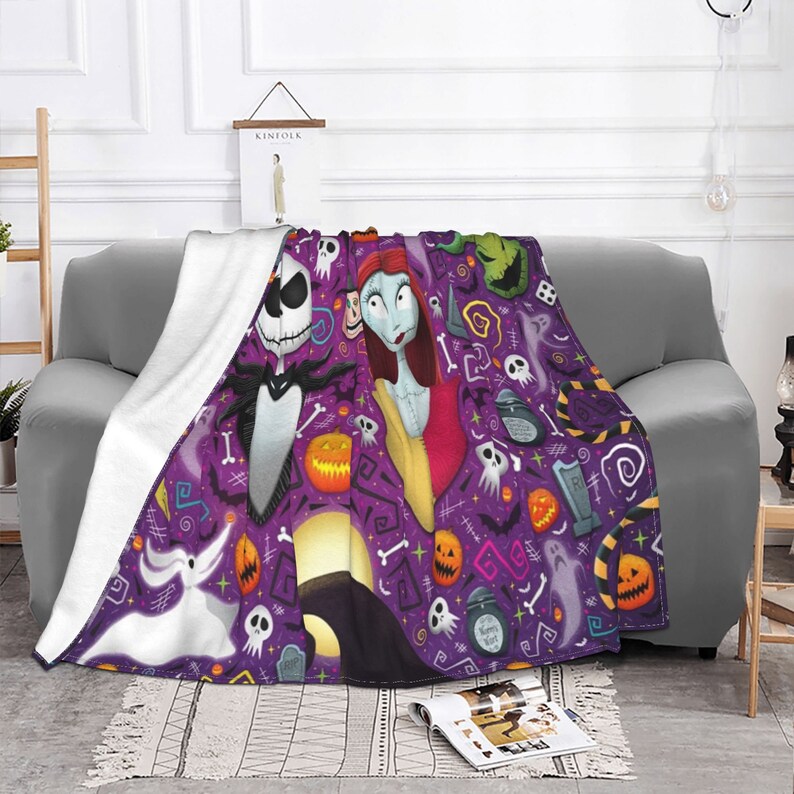 Personalized Jaws Blanket - Custom Name Soft Gift for Home Decoration, Sofa, Bedding, Living Room - Image 4