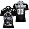 Personalized Las Vegas Raiders 3D All Over Print Polo Shirt with Athleisure Style