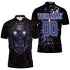Personalized Lava Skull New York Giants 3D All Over Print Polo Shirt with Athleisure Style