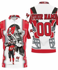 Personalized Lavonte David 54 Tampa Bay Buccaneers Nfc South Division Champions Super Bowl 2021 3D Polo Shirt