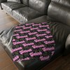 Personalized Mickey Mouse Baby Blanket - Monogram Girl Mickey Blanket with Disney Baby Animals