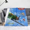 Personalized Name Disney Planes Baby Blanket for Shower Gift