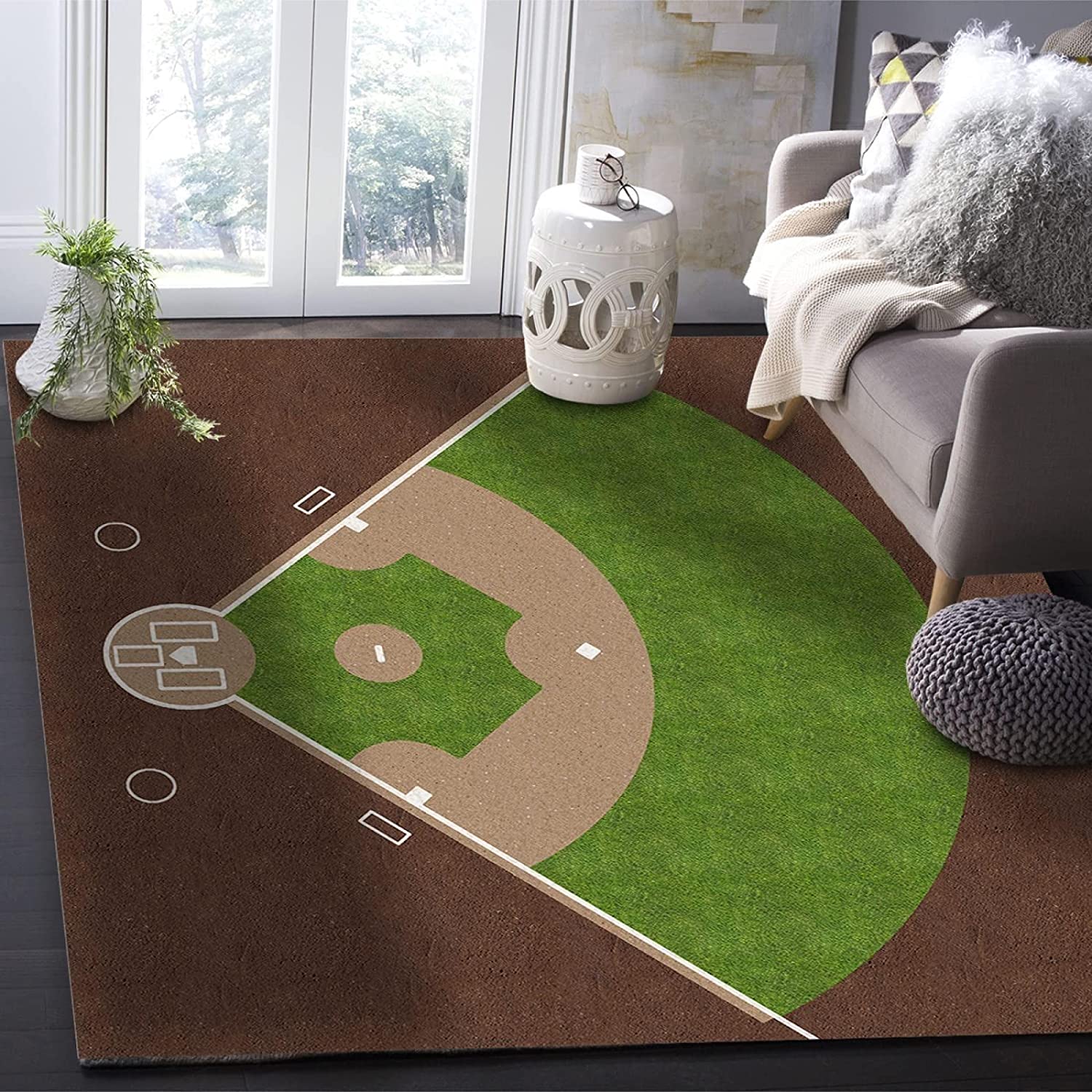 Personalized Name or Sentence Area Rug - Customizable Living Room and Bedroom Decoration