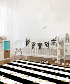Personalized Non-Slip Stain-Proof Carpet for Brown Lattice Area Rugs with Non-Slip Bathroom Rugs Washable