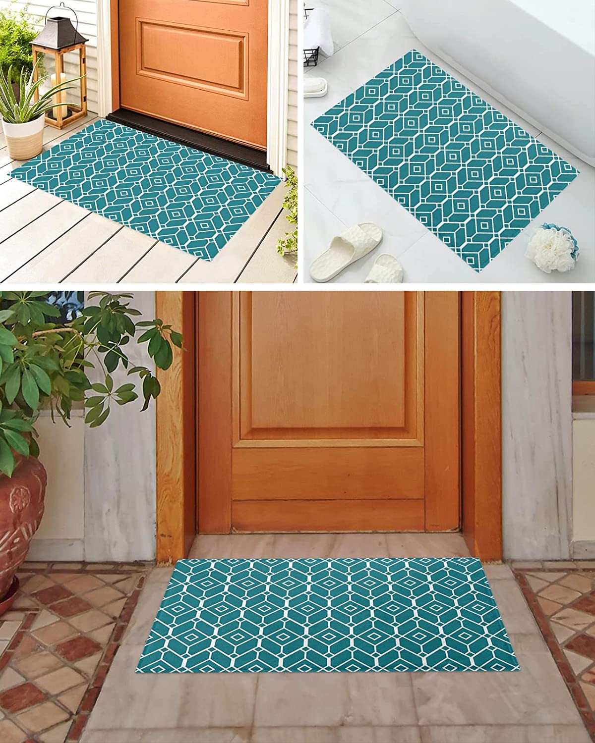 Personalized Non-Slip Stain-Proof Carpet for Classic and Gold Polka Dot Area Rugs with Non-Slip Bathroom Rugs Washable - Image 2