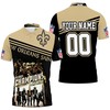 Personalized Polo Shirt with All Over Print Shirt 3D T-Shirt - New Orleans Saints Nfc South Division Champions