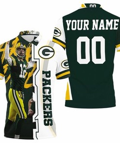 Personalized Polo T-shirt Aaron Rodgers 12, and NFC North Winner of NFL 2020 Season