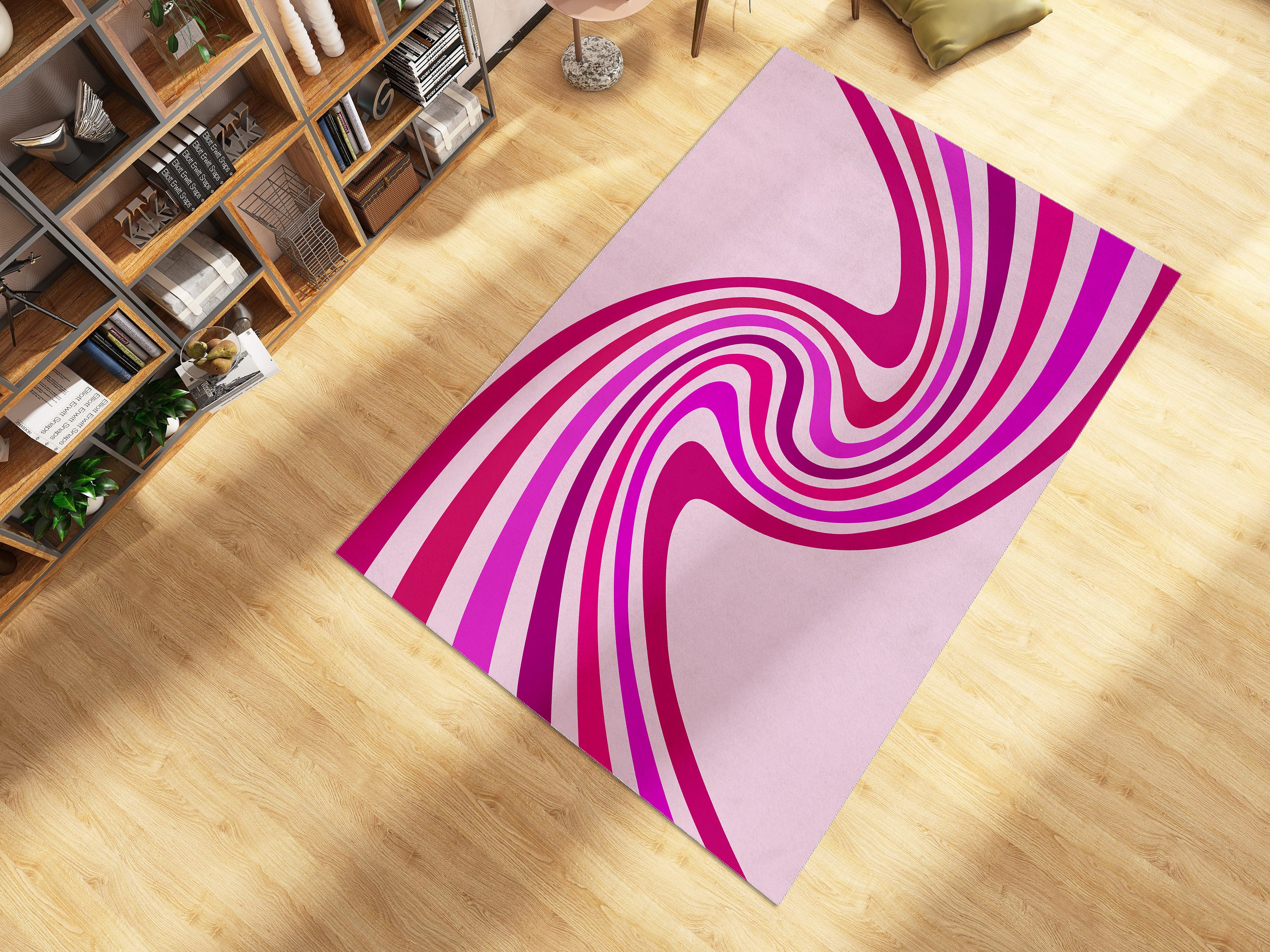 Personalized Preppy Sunshine Area Rug for Soft Living Room or Bedroom Decoration - Image 4