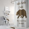 Personalized Rustic Farmhouse Shower Curtain with Country Bathroom Decor