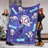 Personalized Spider Gwen Blanket - Perfect Superhero Gift for Fans
