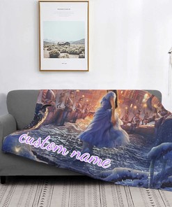 Personalized Tapestry Blanket of The Nutcracker and the Four Realms Quilt Blankets